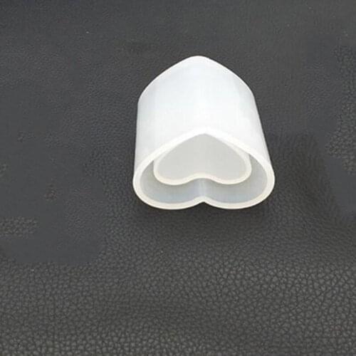 DIY Handmade Geometric Plum Love Modeling Plaster Mold Desk Pen Holder Mini Vase Decoration Mold Tools