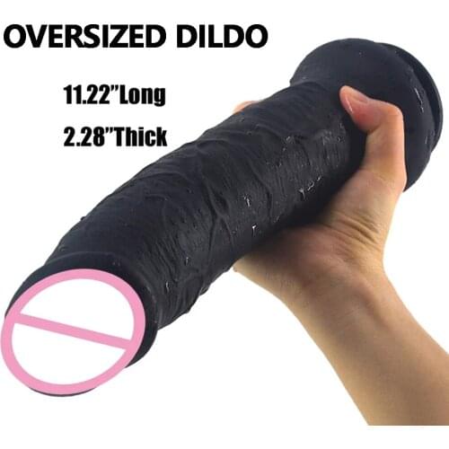 28.5*5.8cm Dildo Silicone Penis For Woman Masturbator Adult Toy Anal Dildo Suction Cup Thick Dildos For Women Erotic Sex Toys