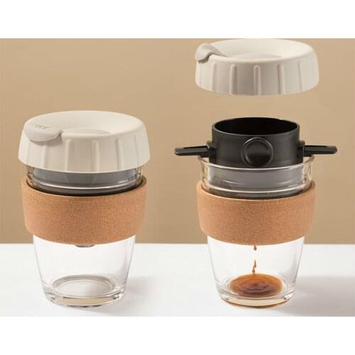 304 stainless steel reusable tea infuser and previous coffee dripper filter portable drip tea funnel basket WF1107