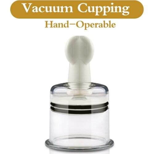 8 Pieces/box Suction Cups Chinese Traditional Cupping Jar Vacuum Cupping Set Plastic Vacuum Therapy Cupping Twist-top