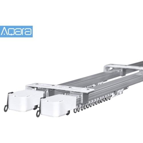 Original Aqara Electric Curtain Track Smart Curtain Rails Control System Customize for Aqara B1/Zigbee Curtain Motor