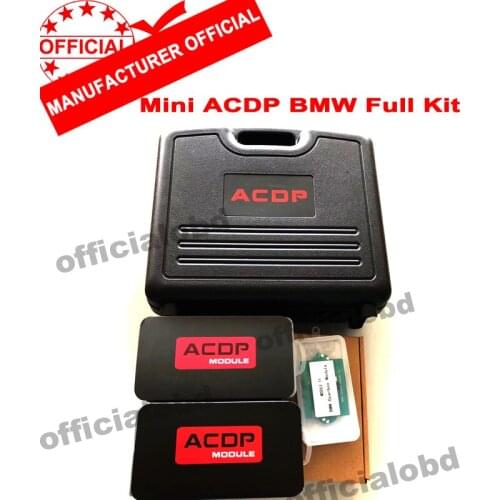 Yanhua Mini ACDP BMW Full Kit BMW Full Package 8 modules for BMW CAS1-CAS4/FEM/BDC Key Programming/Gearbox EGS ISN/Key Refresh