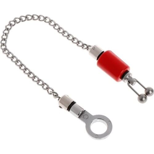 Fishing Swinger Stainless Steel Sling Chain Bite Indicator Carp Alarm Hanging Sensor Tackle Outdoor Accessories