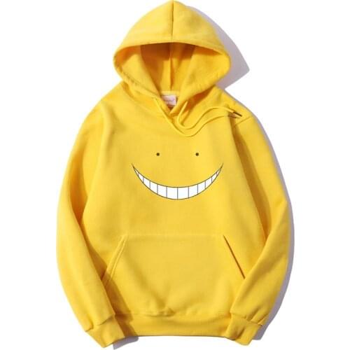 Assassination Classroom Print Hoodies Anime Cosplay Hip Hop Sweatshirt Men Women Fashion Hoodie Harajuku Pullover Coat Unisex