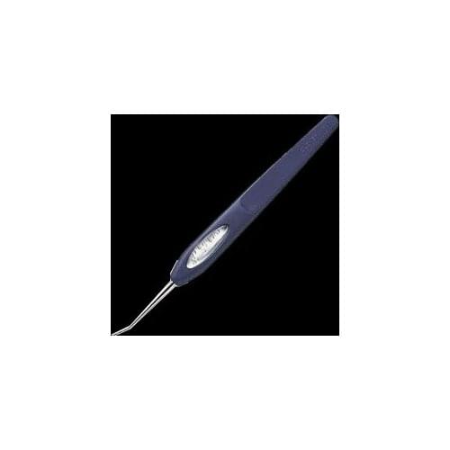 Fine tweezers for high quality fabric stereo crimping