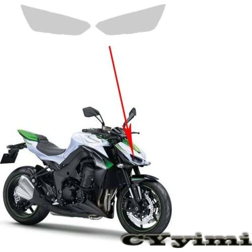Motorcycle Cluster Scratch Protection Film headlight Protector For KAWASAKI Z1000 2014 2015 2016 accessories