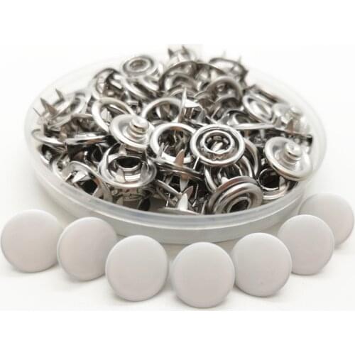 50sets 11mm Snap-Buttons Claw-Fasteners Prong Snap buttons Handmade Metal Copper Craft Sewing