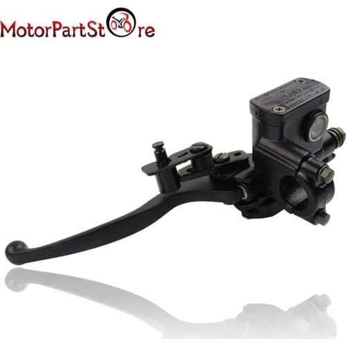 7/8" Universal Left Hydraulic Brake Master Cylinder Brake Lever for ATV Quad Pit Dirt Bike 50cc 70cc 90cc 110cc 125cc 150cc GY6