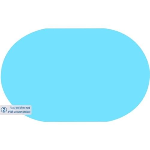 Car Rear View Mirror Rainproof Film Anti-Fog Clear Protective Window Sticker B36B