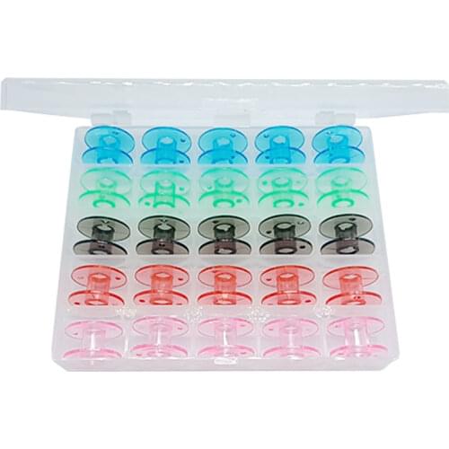 Free shipment Household Sewing Machine Parts plastic bobbin 2518P (1box=25pcs)