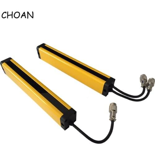 CHOAN SN2016T 20mm 16 beam Photoelectric sensor punch protector Infrared sender receiver Safety light curtain Safety grating 24V