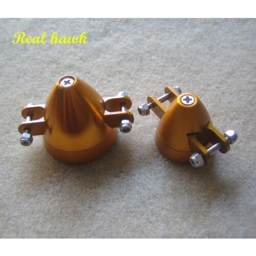 RC parts CNC Aluminum Alloy Spinner for Folding Propeller D42*H39mm axis 5.0mm for Aircraft Aeromodelling Parts
