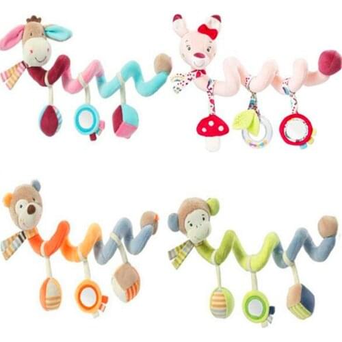 Baby toy neonatal comfort bed around Plush boys and girls bed bell bed trailer Hanging Baby bell