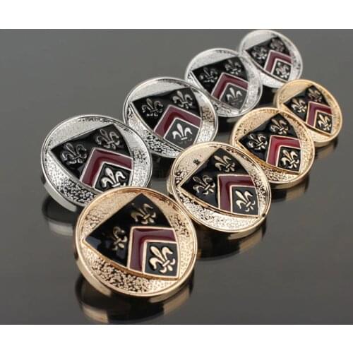 Antique Silver/Gold Copper Metal Button Retro Jeans Coat Jacket Button Clothes Decorative Buckle Accessories 100 pcs/lot