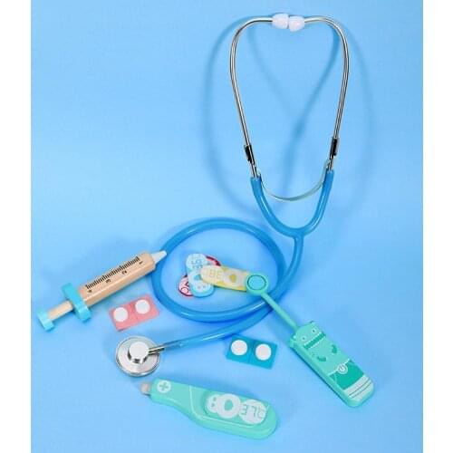 Gentle Color 5Pcs/Set Magnetic Miniature Doctor Kit Toy Premium Texture Kids Doctor Toy Rich Accessories for Home