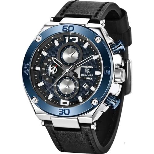 2021 new luxury brand mens watch waterproof clock fashion casual sports mens watch leather quartz watch