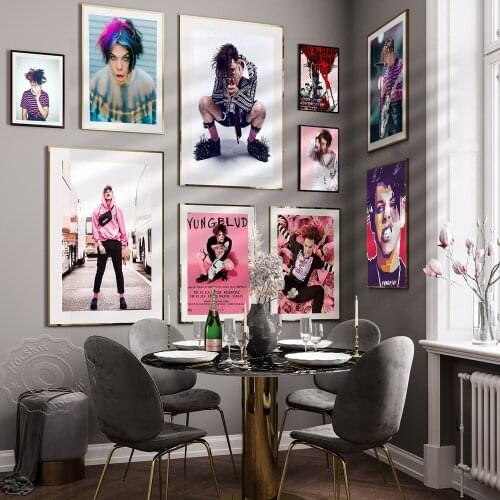 Yungblud Poster, Wall Decor, Yungblud Art Prints, Star Poster, Yungblud Music Poster, Bar Pub Club, Home Decor, Wall Art Print