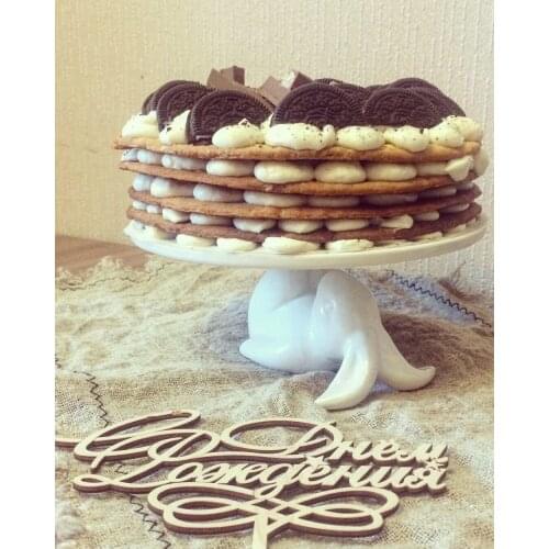 Tableware dishes dinner plates crockery pottery dishes with rabbits Bunny Rabbit Ceramic plate for Dessert Food birthday gift