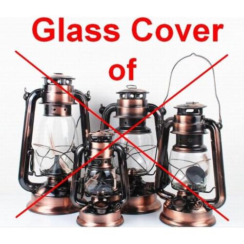 1pc Glass Cover for Vintage Kerosene Lamp Mastlight Lantern Camping Lights Tent Light Emergency Portable 31mm 28mm 24mm or 20cm