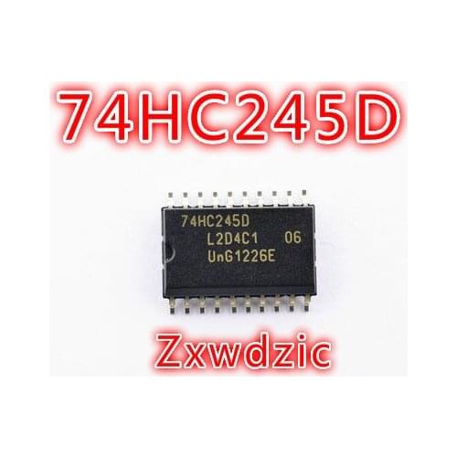 10PCS 74HC245D SOP24 74HC245 SOP SN74HC245DWR SMD new and original