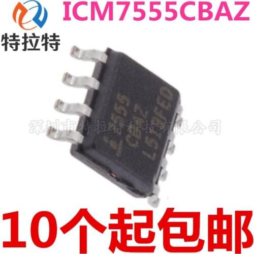 10pcs/lot ICM7555CBAZ ICM7555CBA 7555CBAZ SOP8 Brand New & Original