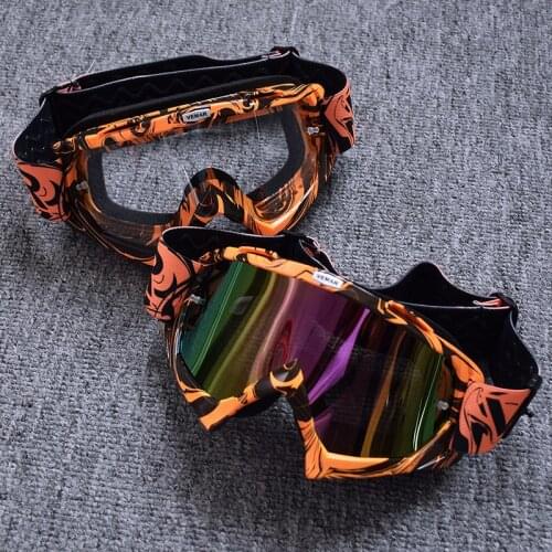 100% High Quality Motorcycle Goggles Windproof Downhill Dirt Bike ATV MX DH BMX MTB Motocross Helmet Glasses Moto Gafas