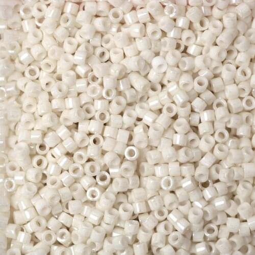 FAIRYWOO 5 Grams/Bag Miyuki Bead DB211 White Beads Handmade Beaded Jewelry Luxury DIY Accessories For Women Gifts For Mom