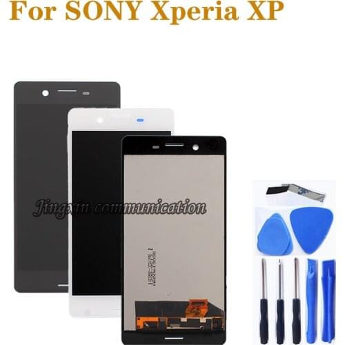 5.0" AAA display For SONY Xperia XP LCD + touch screen digitizer assembly for SONY XPERIA X Performance F8131 F8132 display