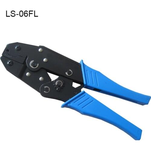 Flag terminals crimping tools 0.5-1mm2 and 6.3mm cable lug connector and non-insulated plug crimp tool high quality hand tools