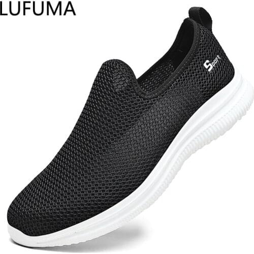 Men Shoes Summer Soft Loafers Lazy Shoes Lightweight Cheap Mesh Casual Shoes Men Sneakers Tenis Masculino Zapatillas Hombre