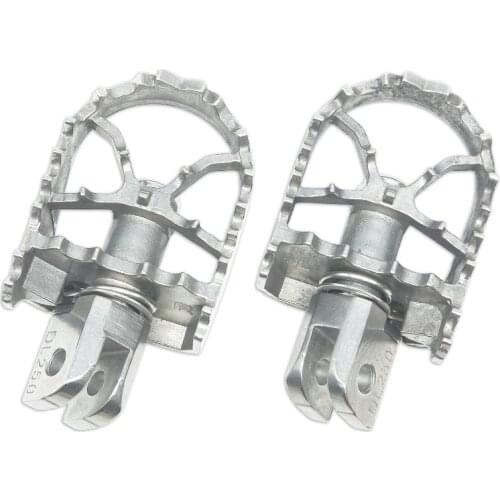 Stainless Steel Motorcycle Pegs Foot Rest for Suzuki DL250 GW250
