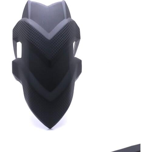 Motorcycle Retro Black Back Mudguard for 14-18 Inch Wheel Scooter Rear Extender Fender Pad Moto Wheel Tire Splash Guard Cover