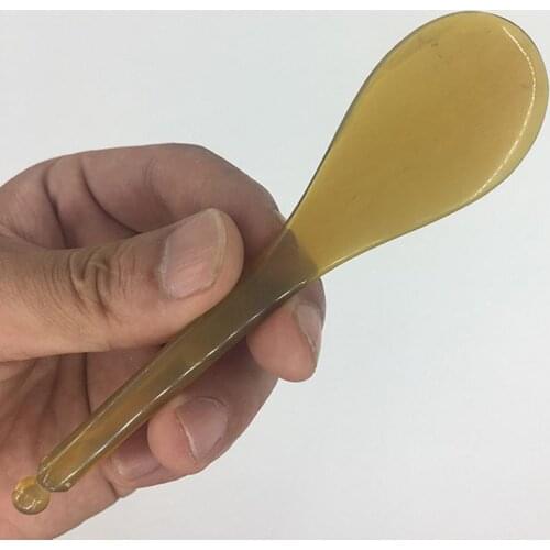 Natural Ox Horn Scraping Board Gua Sha Scraper Face Lift Spa Massage Tool Wrinkle Remover Chinese Traditional Acupuncture Stick