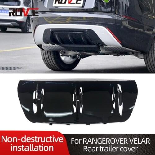 ROVCE Rear Bumper Lower Guard Plate For Land Rover Range Rover Velar L560 2017-2021 Dymaic p380 HSE