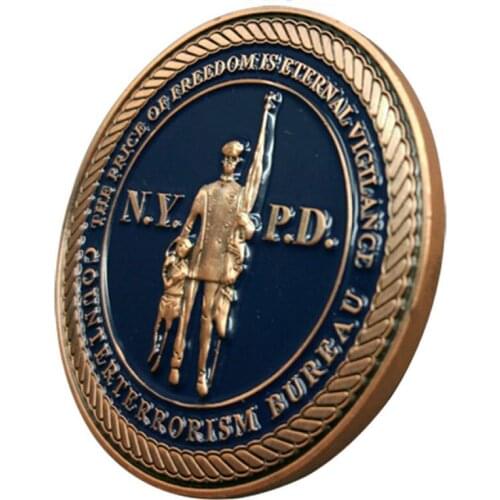 Low Price 3D Military Souvenir Best Selling Challenge Coin Transparent Enamel