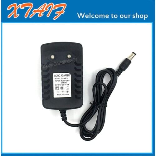 NEW 1PCS 24V1A AC 100V-240V Converter Adapter DC 24V 1A 1000mA Power Supply EU Plug 5.5mm x 2.1-2.5mm Free shipping
