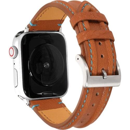 A56 Genuine leather strap For Apple iwacth 123456 watchbands Wrist Strap 44mm 40mm 42mm 38mm Apple Watch