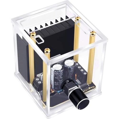 Stereo Amp Module,Dual Channel 30W+30W Audio Amplifier Board TDA7377 DC 12V Class AB 2.0 Digital Auto Power Amplifier