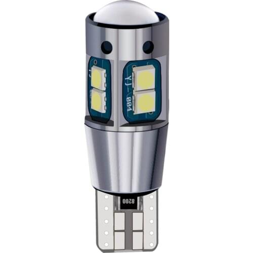 2PCS High Quality T10 W5W Super Bright 3030 LED Car Interior Reading Dome Light Marker Lamp 168 194 LED Auto Wedge Parking Bulbs