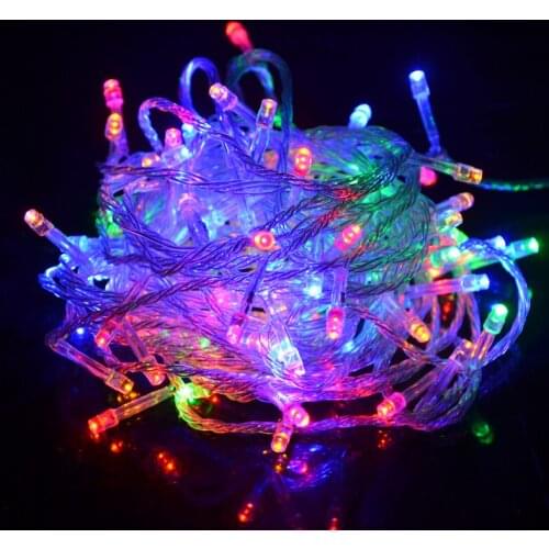 10M Waterproof 110V 220V 100 LED String light Decor Holiday Outdoor Garden Lawn lamp Xmas Tree Party Wedding Landscape lighting