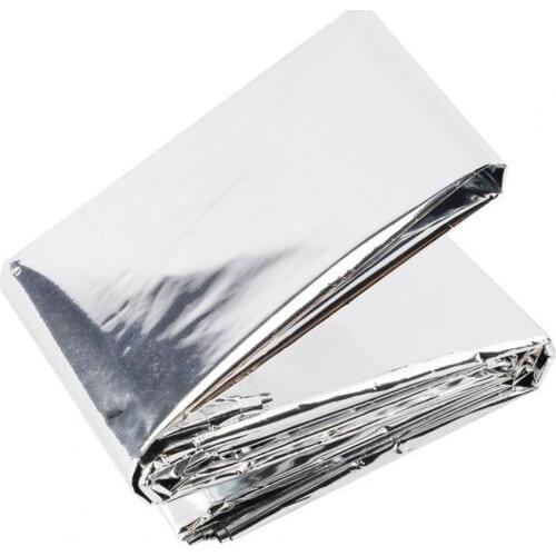 40%HOT Disposable Survival Emergency Rescue First Aid Foil Thermal Blanket Waterproof