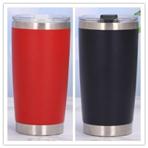 Stainless Steel Thermos Bottle Cup Vacuum Flasks Solid Portable Travel Coffee Mug Fashion Business Premium Thermos Water Bottle