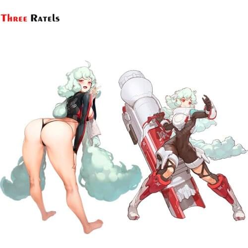 Three Ratels A413 At 4 Pani Last Origin Personalized Occlusion Scratch DIY Vinyl Material Decor For All Kinds Of Car Auto Decal