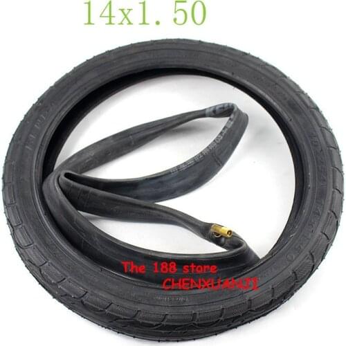High quality practical NEW DESIGN Bicycle Tyre (40-254) 14X1.50 Tyre Inner Tube Bicycle Fitting 14 inch Tire good quality