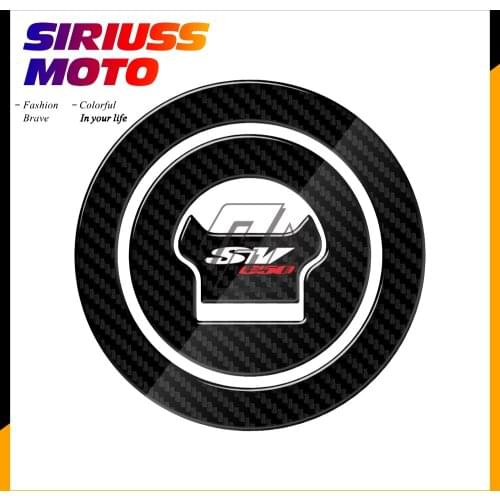 3D Carbon-look Motorcycle Fuel Gas Cap Protector Decals Case for Suzuki SV650 SV 650 1999 2000 2001 2002 99-02