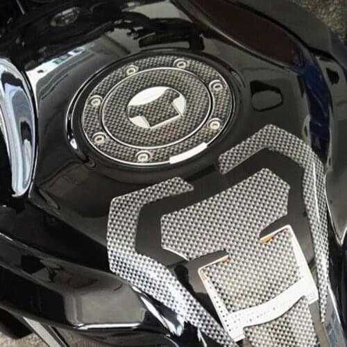Motorcycle Carbon Fiber Tank Pad Tankpad Protector Sticker For HONDA CBR600 F2 270E