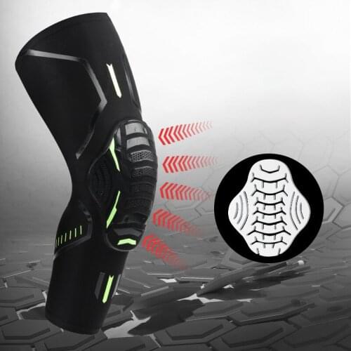 1PCS mens sports arm guards and knee pads honeycomb anti-collision elbow pads basketball riding leggings protective equipment