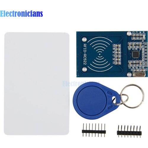10 Sets MFRC-522 RC522 Kits RFID RF IC Module S50 SPI Writer Reader Caard Sensor Module 3.3V DC 13.56Mhz for Arduino Uno 2560