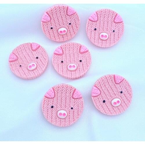 20Pcs New Kawaii 23mm Resin Cute Cartoon Animals Flat Back Scrapbooking DIY Jewelry Craft Decoration Accessorie Q12