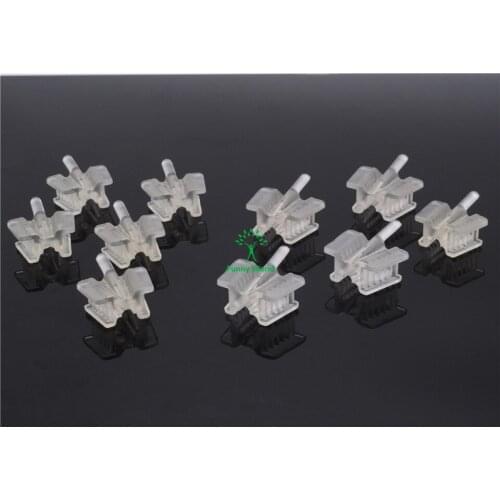 5 Large +5 Small Dental Silicone Mouth Prop Support Holding Saliva Ejector Suction Tip New